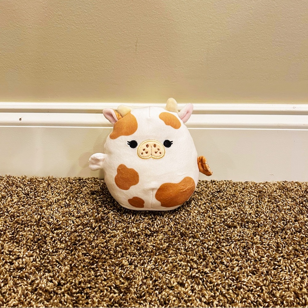Squishmallows Mopey the Brown Sea Cow Plush 5” Small